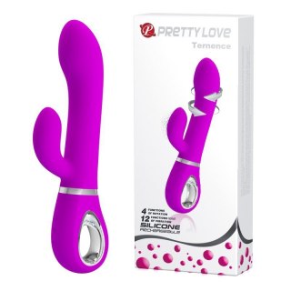 PRETTY LOVE - TERNENCE USB PURPLE 4 rot. 12 vibration Boss of toys