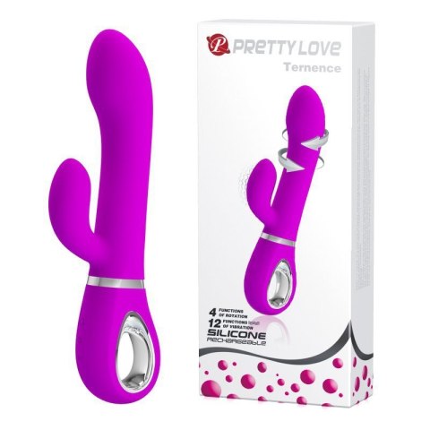 PRETTY LOVE - TERNENCE USB PURPLE 4 rot. 12 vibration Boss of toys
