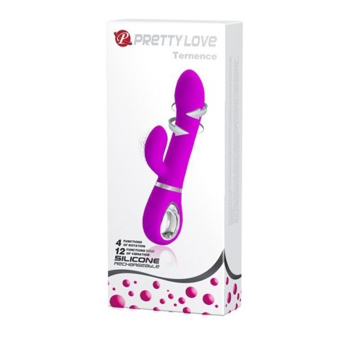 PRETTY LOVE - TERNENCE USB PURPLE 4 rot. 12 vibration Boss of toys