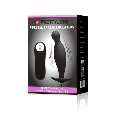 PRETTY LOVE - VIBR. SPECIAL ANAL STIMULATION 12 function Boss of toys