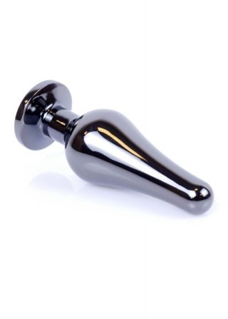 Plug-Jewellery Dark Silver BUTT PLUG- Clear Boss of toys