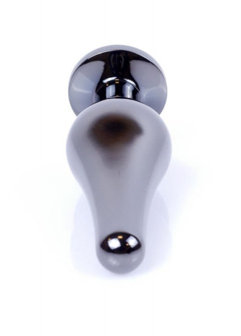 Plug-Jewellery Dark Silver BUTT PLUG- Clear Boss of toys
