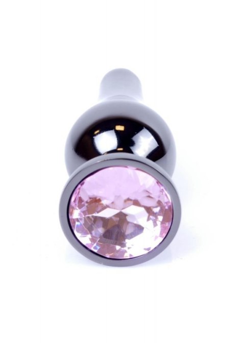 Plug-Jewellery Dark Silver BUTT PLUG- Rose Boss of toys