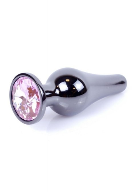 Plug-Jewellery Dark Silver BUTT PLUG- Rose Boss of toys