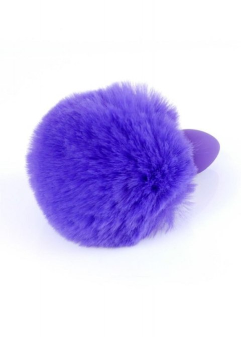 Plug-Jewellery Silicon PLUG - Bunny Tail - Purple Boss of toys
