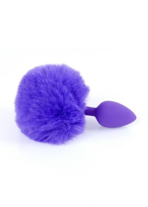 Plug-Jewellery Silicon PLUG - Bunny Tail - Purple Boss of toys