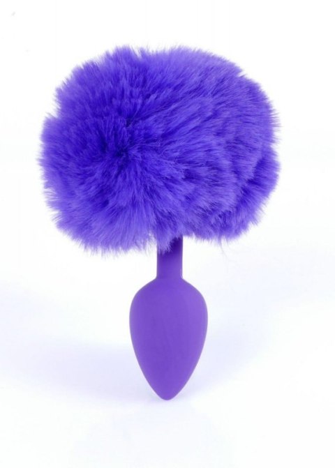 Plug-Jewellery Silicon PLUG - Bunny Tail - Purple Boss of toys