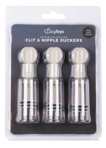 Pompka-Nipple & Clit Suckers 3pcs Boss of toys Pompka-Nipple & Clit Suckers 3pcs Boss of toys