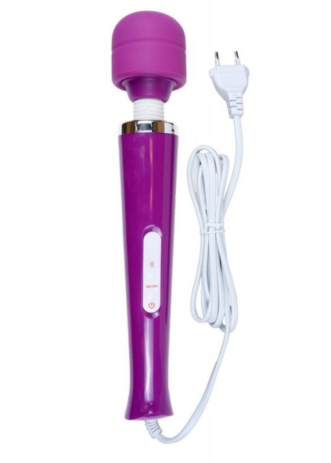 Stymulator-Magic Massager Wand Cable 110-240V Purple 10 Function Boss of toys