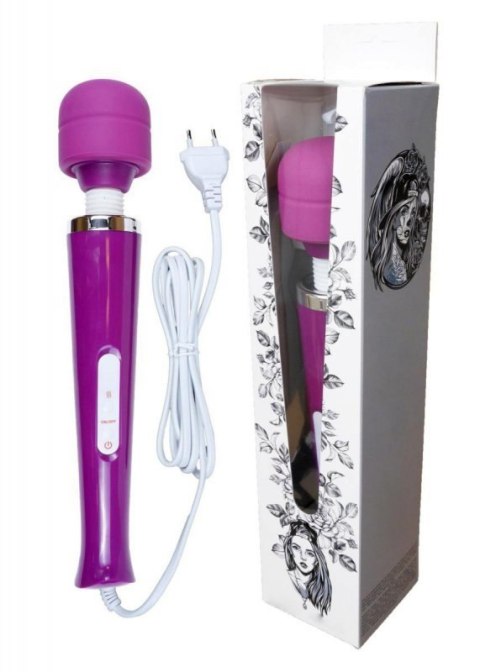 Stymulator-Magic Massager Wand Cable 110-240V Purple 10 Function Boss of toys