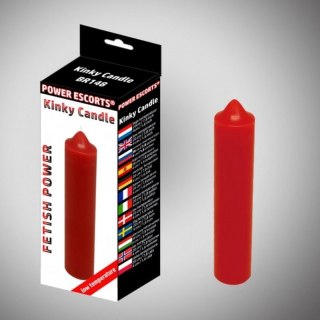 Kinky candle red low temperature candle 20 cm Boss of toys