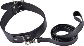 Kinky collar black collar with leash adjustable Boss of toys