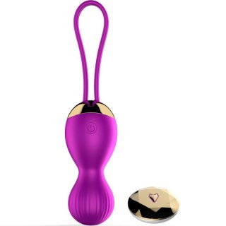 Kulki-Vibrating Silicone Kegel Balls USB 7 Function Boss of toys