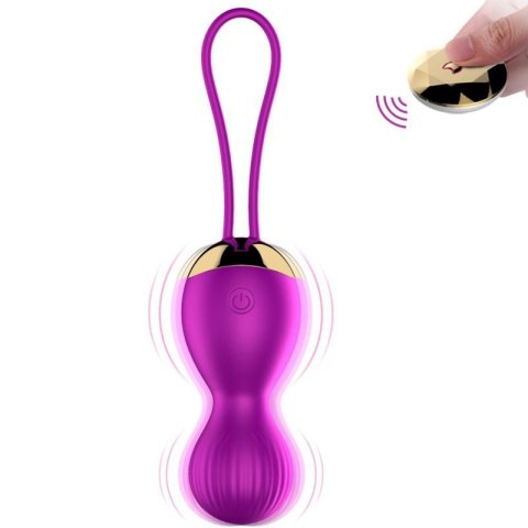 Kulki-Vibrating Silicone Kegel Balls USB 7 Function Boss of toys