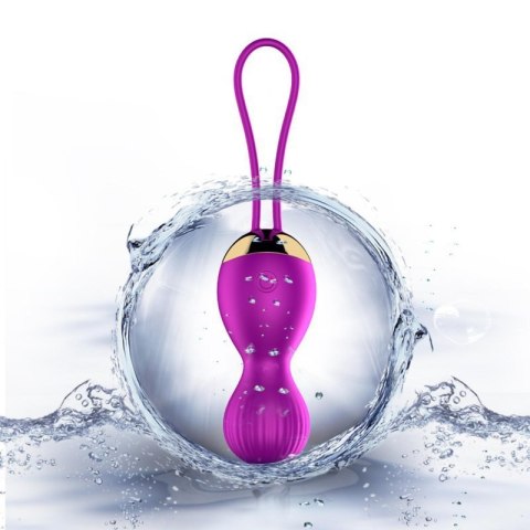 Kulki-Vibrating Silicone Kegel Balls USB 7 Function Boss of toys
