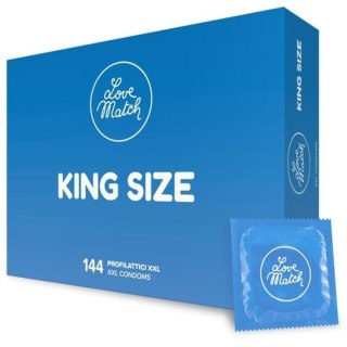 Prezerwatywy-Love Match King Szie XXL - 144 pack Boss of toys