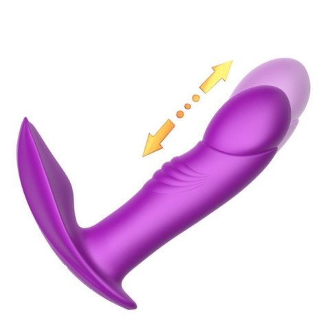 Stymulator - B - Series - Silicone Panty Vibrator USB 7 Function / Heating / Impact function Boss of toys