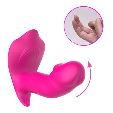 Stymulator-Silicone Panty Vibrator and Pulsator USB 10 Function / Heating Boss of toys