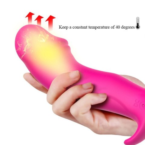 Stymulator-Silicone Panty Vibrator and Pulsator USB 10 Function / Heating Boss of toys