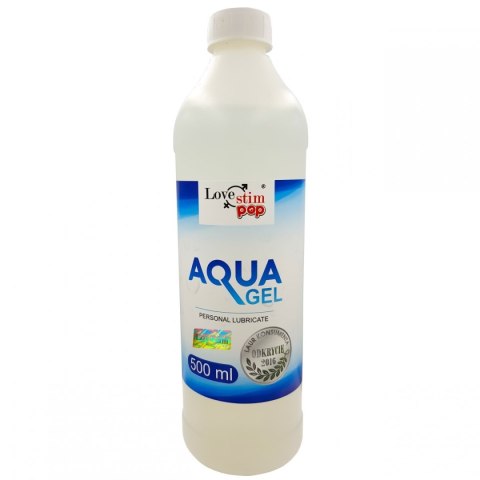 Aqua Gel 500ml lubrykant intymny uniwersalny LoveStim Aqua Gel 500ml lubrykant intymny uniwersalny LoveStim