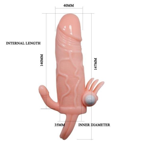 BAILE - BRAVE MAN SKIN 6,69"" MULTI-SPEED vibration Boss of toys BAILE - BRAVE MAN SKIN 6,69"" MULTI-SPEED vibration Boss of toys