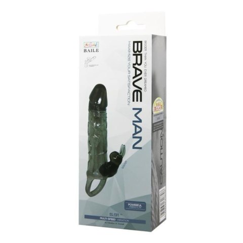 BAILE - BRAVE MAN SMOKE 5,91"" MULTI-SPEED vibration Boss of toys