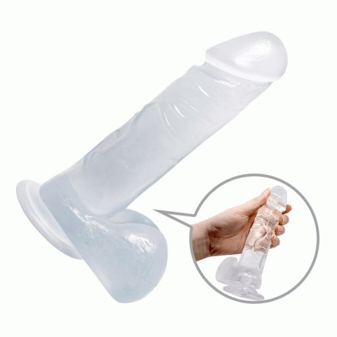 BAILE - DONG Realistic dildo ( clear/pink/purple ) Boss of toys