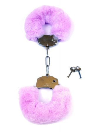Kajdanki Fetish B - Series- Furry Cuffs Purple Boss of toys