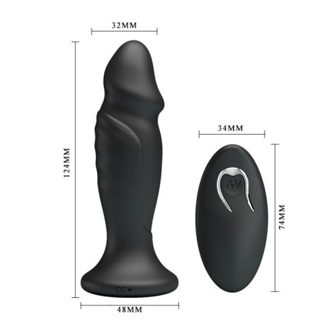 MR PLAY - POWERFULL VIBRATING Anal Plug Boss of toys