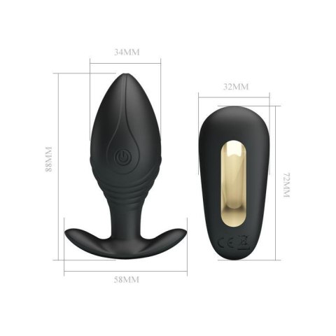 PRETTY LOVE - REGINA Remote Anal Plug Boss of toys