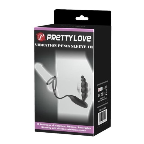 PRETTY LOVE - Vibration Penis Sleeve III Boss of toys