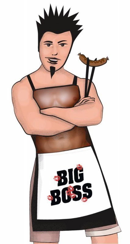 Apron CHEFCOCK Boss of toys Apron CHEFCOCK Boss of toys