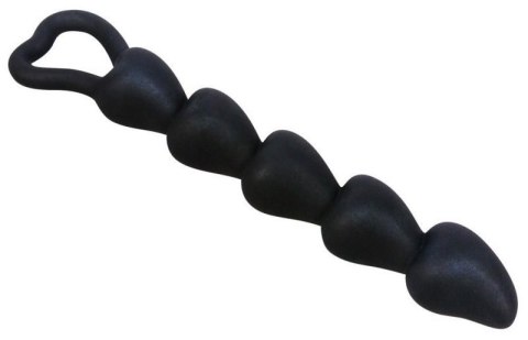 Black Velvet Anal Beads Boss of toys Black Velvet Anal Beads Boss of toys