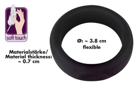Black Velvets Cock Ring 3.8 cm Boss of toys