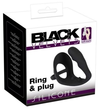 Black Velvets Ring & Plug Boss of toys