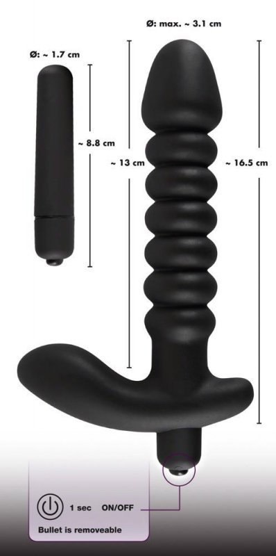 Black Velvets Vibrating Boss of toys