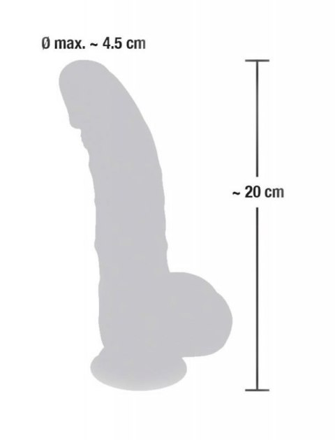 Medical Silicone Dildo 20 cm Boss of toys