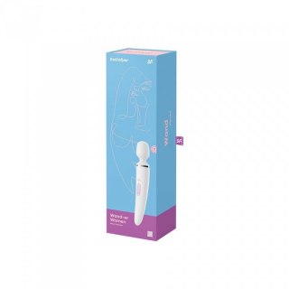 Wibrator - Satisfyer Wand-er Woman (White/Chrome) Boss of toys