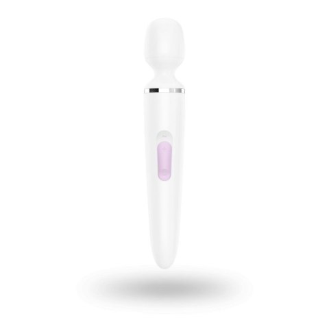 Wibrator - Satisfyer Wand-er Woman (White/Chrome) Boss of toys Wibrator - Satisfyer Wand-er Woman (White/Chrome) Boss of toys