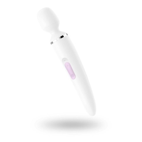Wibrator - Satisfyer Wand-er Woman (White/Chrome) Boss of toys Wibrator - Satisfyer Wand-er Woman (White/Chrome) Boss of toys
