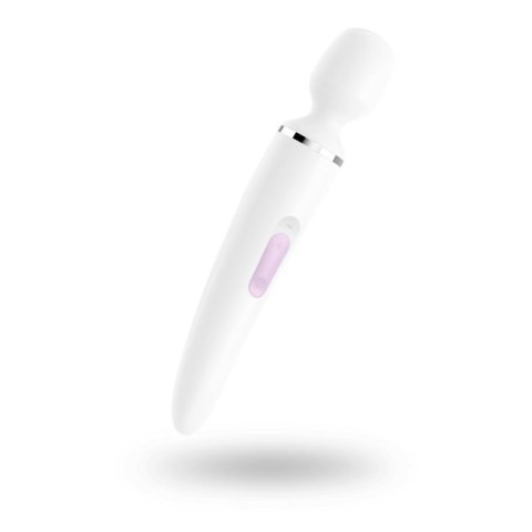 Wibrator - Satisfyer Wand-er Woman (White/Chrome) Boss of toys Wibrator - Satisfyer Wand-er Woman (White/Chrome) Boss of toys