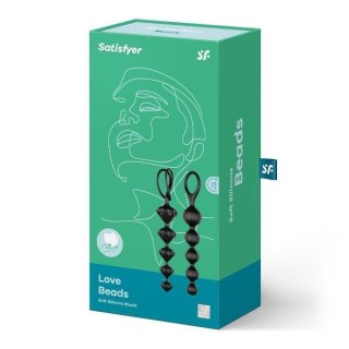 Zestaw - Satisfyer Love Beads (set of 2) (Black) Boss of toys