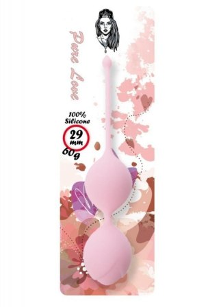 Silicone Kegel Balls 29mm 60g Light Pink - B - Series Boss of toys
