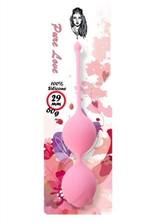 Silicone Kegel Balls 29mm 60g Pink - B - Series Boss of toys