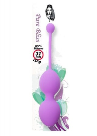 Silicone Kegel Balls 32mm 125g Purple - B - Series Boss of toys