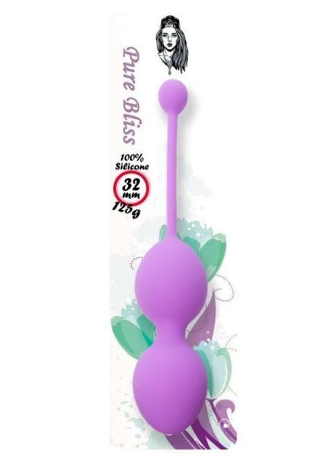 Silicone Kegel Balls 32mm 125g Purple - B - Series Boss of toys Silicone Kegel Balls 32mm 125g Purple - B - Series Boss of toys