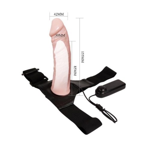 BAILE - Vibrating Hollow Strap-on - Multispeed Boss of toys