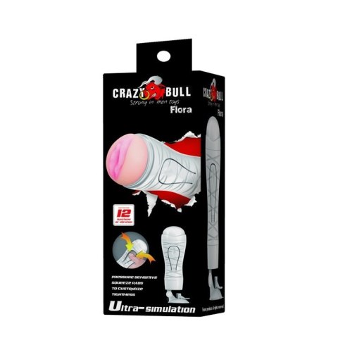 CRAZY BULL - FLORA Vagina 12 Function Boss of toys