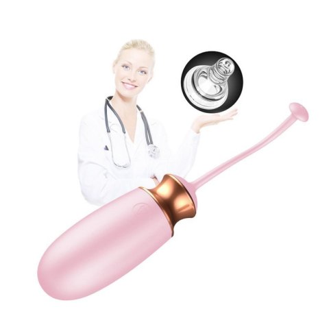 Jajko/wibr-Vibrating Silicone Love EGG USB 10 Function / Heating / Voice Control Boss of toys