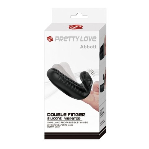 PRETTY LOVE - ABBOTT Double Finger Vibrator Boss of toys